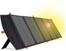 SBS transportabel oplader med solceller. 100W