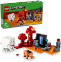 LEGO Minecraft 21255 Bakholdsangrep ved underverdenportalen
