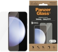 PanzerGlass - Skjermbeskyttelse for mobiltelefon - ultra-fit - blank - for Samsung Galaxy S23 FE