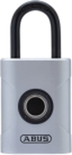 ABUS Touch 57/45 - Hengelås - biometrisk - smartlås - fingeravtrykkssensor - sølv