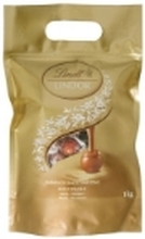 Chokolade Lindt Lindor, blandet pakke, pakke a 1 kg