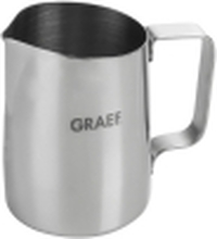 Graef Latte-Art Versare, Rostfritt stål, Rostfritt stål, Monokromatiskt, 0,45 l, 450 ml, 120 mm