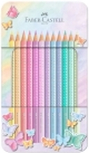 Faber-Castell SPARKLE - Fargeblyant - assorterte farger - 12 deler