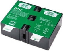 APC Replacement Battery Cartridge #124 - UPS-batteri - 1 x batteri - blysyre - for P/N: BR1500G-RS, BX1500M, BX1500M-LM60, SMC1000-2UC, SMC1000-2UTW, SMC1000I-2UC