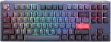 Ducky One 3 Cosmic Blue TKL Gaming Tastatur, RGB LED - MX-Silent-Red (DE)