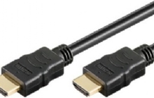 Goobay 31883, 1,5 m, HDMI Type A (Standard), HDMI Type A (Standard), Svart