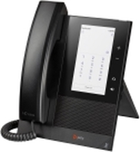 Poly CCX 400 - For Microsoft Teams - VoIP-telefon med anrops-ID/samtale venter - SIP, SDP - 24 linjer - svart