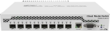 MikroTik Cloud Router Switch CRS309-1G-8S+IN - Switch - Styrt - 8 x SFP+ + 1 x 10/100/1000 (PoE) - rackmonterbar - PoE
