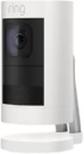 Ring Stick Up Cam Battery - Nettverksovervåkingskamera - utendørs, innendørs - værbestandig - farge (Dag og natt) - 1080p - lyd - trådløs - Wi-Fi