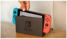 Nintendo Switch with Neon Blue and Neon Red Joy-Con - Spillkonsoll - Full HD - Nintendo Switch Sports - med Nintendo Switch Sports Set