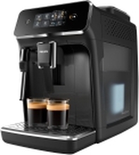 Philips Series 2200 EP2221 - Automatisk kaffemaskin med capuccinatore - 15 bar - blank svart