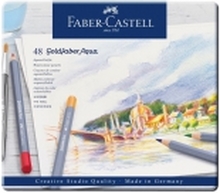 Faber-Castell GOLDFABER Aqua - Vannfargeblyant - assorterte farger (en pakke 48)