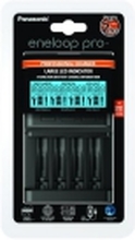 Panasonic eneloop BQ-CC65E - Batterilader - 4 x batteries charging - 1 A (USB)