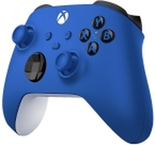 Microsoft Xbox Wireless Contr-ler - Håndkons-l - trådløs - Bluetooth - sjokkblå - for PC, Microsoft Xbox One, Android, iOS, Microsoft Xbox Series S, Microsoft Xbox Series X