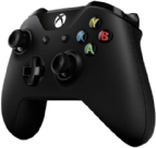 Microsoft Xbox Wireless Contr-ler - Håndkons-l - trådløs - Bluetooth - svart - for PC, Microsoft Xbox One, Microsoft Xbox One S, Microsoft Xbox One X, Microsoft Xbox Series X