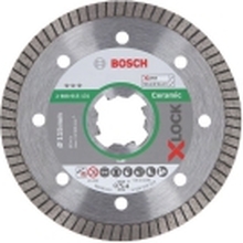 Bosch Best for Ceramic Extraclean - Diamantskjæreplate - for keramisk - 125 mm - X-LOCK