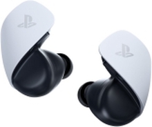 Sony PULSE Explore - True wireless-hodetelefoner med mikrofon - i øret - Bluetooth - hvit