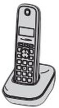 Panasonic KX-TG1911 - Trådløs telefon med anrops-ID - DECT - grå