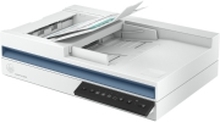 HP Scanjet Pro 3600 f1 - Dokumentskanner - Contact Image Sensor (CIS) - Dupleks - A4/Letter - 600 dpi x 600 dpi - inntil 30 spm (mono) / inntil 30 spm (farge) - ADF (60 ark) - inntil 3000 skann pr. dag - USB 3.0