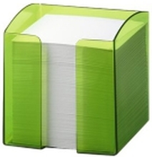 DURABLE TREND - Notatholder - 800 ark - gjennomsiktig grønt lys