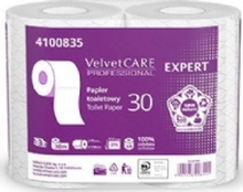 Velvet VELVET Expert toalettpapir av cellulose, 3-lags, 270 ark, 4 stk., hvit