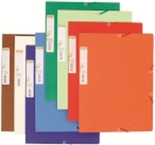 Exacompta Forever - 3-fliksmappe - for A4 - assorterte farger (en pakke 25)