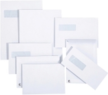 BONG Mailman - Konvolutt - International C5 (162 x 229 mm) - lommebok - åpen ende - selvklebende (Peel & Seal) - fargekantforing - hvit - pakke av 500