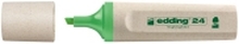 edding EcoLine 24 - Markeringspenn - lysegrønn - vannbasert blekk - 2-5 mm