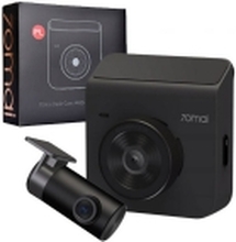 70mai Dash Cam A400 + RC09 Gray | Dash Camera | 1440p + 1080p, GPS, WiFi
