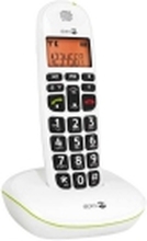 DORO PhoneEasy 100w - Trådløs telefon med anrops-ID - DECT\GAP - hvit