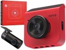 70mai Dash Cam A400 + RC09 RED | Dash Camera | 1440p + 1080p, GPS, WiFi