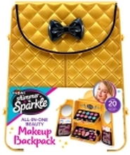 SHIMMER N SPARKLE COSMETIC BACKPACK GOLD