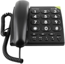 DORO PhoneEasy 311c - Telefon med ledning - svart