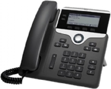 Cisco IP Phone 7821 - VoIP-telefon - SIP, SRTP - 2 linjer