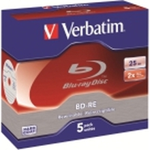 Verbatim - 5 x BD-RE - 25 GB 2x - CD-eske