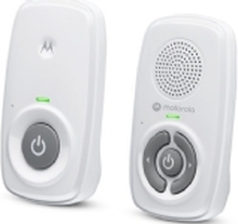 Motorola AM21, DECT babytelefon, 300 m, Hvit, Batteri