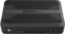 ZOTAC ZBOX P Series PI430AJ - Barebone - mini-PC - 1 x Core i3 N300 / 0.8 GHz - RAM 8 GB - SSD 512 GB - NVMe - UHD Graphics - Gigabit Ethernet, Bluetooth 5.2, IEEE 802.11ax (Wi-Fi 6) WLAN: - 802.11a/b/g/n/ac/ax, Bluetooth 5.2 - Win 11 Home N