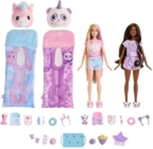 Lalka Barbie Mattel Cutie Reveal Piżama party HRY15