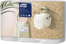 Toiletpapir Tork Premium Extra Soft 4-lag L18.8mxB9cm FSC Nyfiber Hvid,7 pk x 6 rl/krt