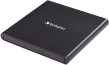 Verbatim Slimline - Platestasjon - DVD±RW (±R DL) - USB 2.0 - ekstern