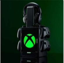 Numskull Games Official Xbox Gaming Locker, Hållare för spelskivor, Xbox, Svart, Kabel