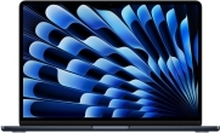 Apple MacBook Air - M3 - M3 8-core GPU - 8 GB RAM - 256 GB SSD - 13.6 IPS 2560 x 1664 (WQXGA) - Wi-Fi 6E, Bluetooth - midnatt - kbd: Dansk