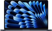 Apple MacBook Air - M3 - M3 10-core GPU - 8 GB RAM - 256 GB SSD - 15.3 IPS 2880 x 1864 (WQXGA+) - Wi-Fi 6E, Bluetooth - midnatt - kbd: Dansk
