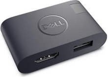 Dell DA20 - Dokkingstasjon - USB-C - HDMI