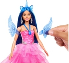 Barbie Doll Mattel Sapphire Winged Unicorn Doll 65-årsjubileum HRR16