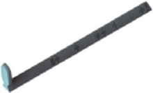 Leitz - Hullmaskinguide - ABS-plast - mørk grå - for P/N: 51800025, 51800035, 51800095