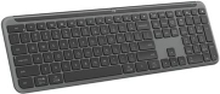 Logitech Signature Slim K950 - Tastatur - trådløs - Bluetooth 5.1 LE - Pan Nordic - grafitt