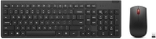 Lenovo Essential Wireless Combo Gen 2 - Tastatur- og mussett - trådløs - 2.4 GHz - Dansk - svart