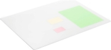 DURABLE - Skrivebordsmatte med gjennomsiktig belegg - 65 x 50 cm - polypropylen (PP) - gjennomsiktig