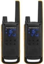 Motorola Talkabout T82 Extreme Twin Pack, Profesjonell mobilradio (PMR), 16 kanaler, 10000 m, LED, Micro-USB, Nikkelmetallhydrid (NiMH)
